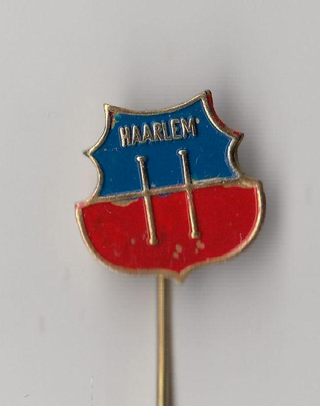 Voetbal Haarlem Logo speldje, Verzamelen, Speldjes, Pins en Buttons, Gebruikt, Speldje of Pin, Overige onderwerpen, Ophalen of Verzenden