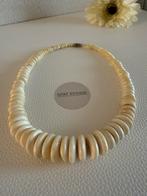 Q181/Vintage BOHO ketting van Been, Overige materialen, Gebruikt, Overige kleuren, Verzenden