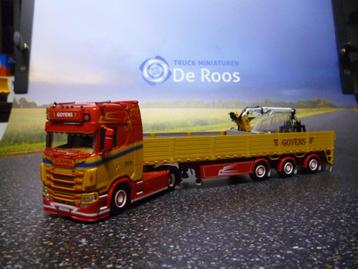 WSI Scania met stenentrailer Goyens beschikbaar voor biedingen