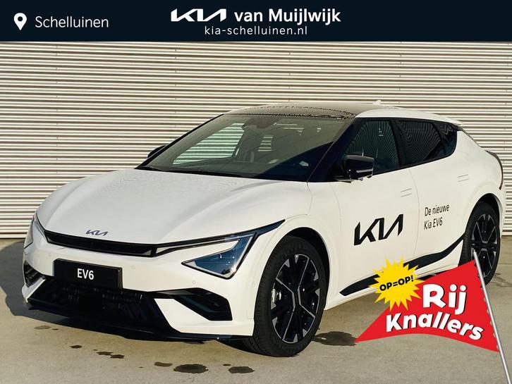 Kia EV6 GT-Line 84 kWh NW Model ! Trekhaak | Demo Auto ! Kms, Auto's, Kia, Bedrijf, Te koop, EV6, 360° camera, ABS, Achteruitrijcamera