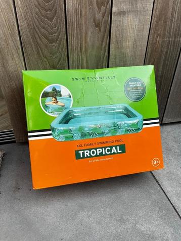 Kinder Zwembad 300x175x51 cm Swim Essentials Tropical  beschikbaar voor biedingen