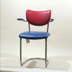 Vintage '60 De Wit 3011 stoelen 8 stuks, Ophalen, Gebruikt, Modern, vintage, industrieel, Metaal