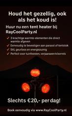TENT HEATER TE HUUR € 20,=, 33 - 40 uur, Overige niveaus, Vanaf 10 jaar, Overige vormen
