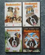 Te koop vier originele DVD's uit de "Beethoven"-filmreeks., Alle leeftijden, Ophalen of Verzenden, Zo goed als nieuw, Boxset
