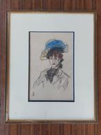 Originele tekening – Jan Sluijters (1881–1957), Ophalen of Verzenden