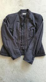 Prachtig jasje, donker bruin mt 42, Ophalen of Verzenden, Zo goed als nieuw, Maat 42/44 (L), Bruin