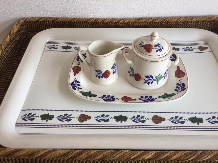 Boerenbont Boch België (Classic Roomstel), Antiek en Kunst, Antiek | Servies los, Ophalen of Verzenden