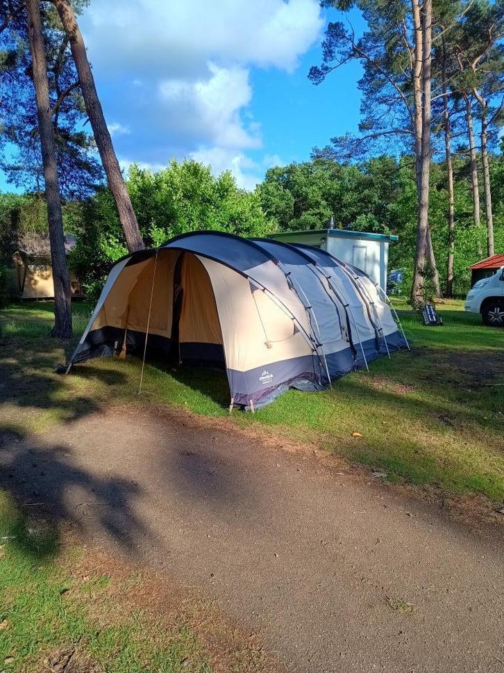 Manitoba 6 tunneltent, Caravans en Kamperen, Tenten, tot en met 6, Gebruikt, Ophalen