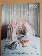 Rico borduurboekje nr 15, feestelijk gedekte tafel, Ophalen of Verzenden, Zo goed als nieuw, Handborduren, Patroon