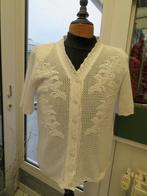 Dames truitje wit kant Maat 42 Z.G.A.N., Ophalen of Verzenden, Zo goed als nieuw, Maat 42/44 (L), Wit