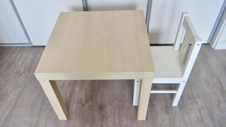 Tafeltje en stoeltje Ikea, Kinderen en Baby's, Kinderkamer | Tafels en Stoelen, Zo goed als nieuw, Tafel(s) en Stoel(en), Ophalen
