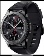 Samsung Gear S3 Frontier  igst, Ophalen of Verzenden, Zo goed als nieuw, Zwart, Android