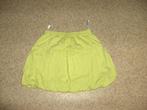 tricot limegroene ballonrok maat 122-128, Ophalen of Verzenden, Gebruikt, Jongen of Meisje, Jurk of Rok