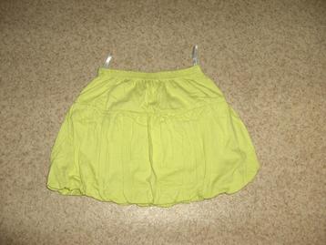 tricot limegroene ballonrok maat 122-128 beschikbaar voor biedingen
