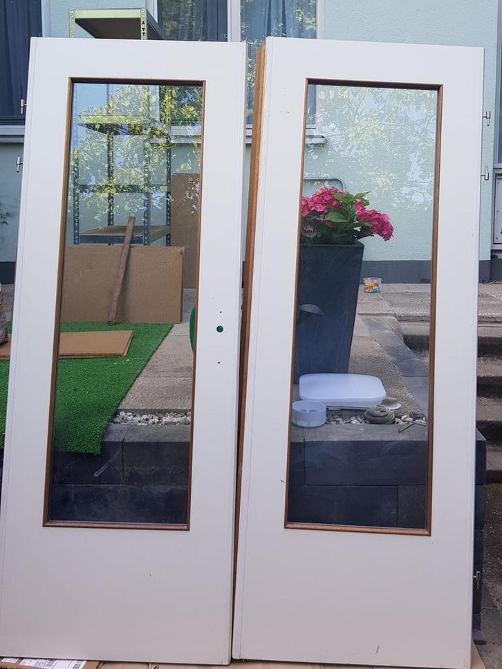 Gratis deur, Doe-het-zelf en Verbouw, Kozijnen en Schuifpuien, Gebruikt, Hout, Ophalen