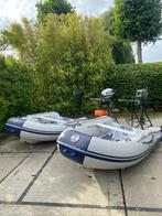 2x RIB rubberboot met aluminium bodem, Watersport en Boten, Rubberboten, Aluminium, Zo goed als nieuw, Benzine, Minder dan 70 pk