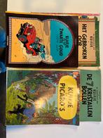 4x Kuifje stripboeken: Zwarte Goud, Gebroken Oor, Kristallen, Meerdere stripboeken, Ophalen of Verzenden, Gelezen