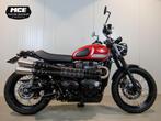 TRIUMPH STREET SCRAMBLER (bj 2017), Motoren, 2 cilinders, Motorrijbewijs A, Bedrijf, Overig