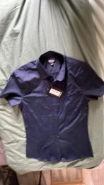 Blouse korte mouw musclejan blauw maat M, Blauw, Nieuw, Boohooman, Halswijdte 39/40 (M)