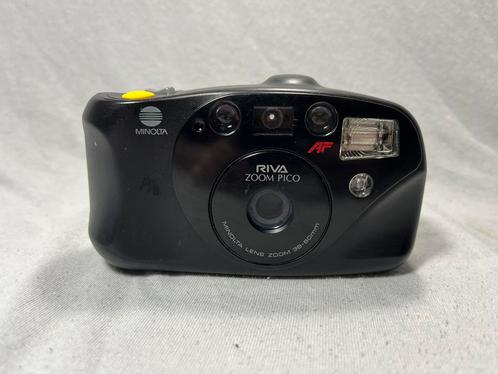 Minolta Riva zoom pico analoge camera, Audio, Tv en Foto, Fotocamera's Analoog, Gebruikt, Compact, Minolta, Ophalen of Verzenden