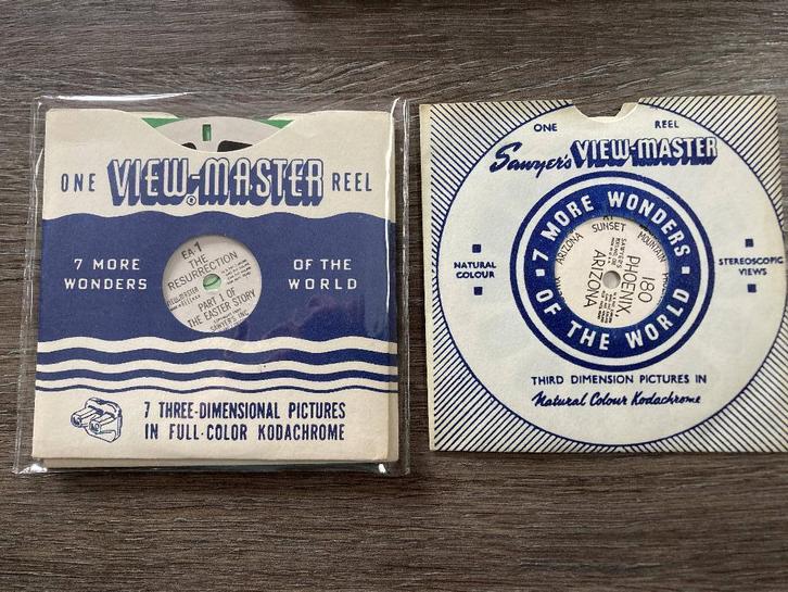 viewmaster schijfjes, Verzamelen, Retro, Overige typen, Ophalen of Verzenden