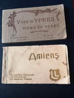 Ansichtkaartenboekjes Ieper & Amiens (2 stuks), Verzenden