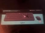 Logitech - Advanced toetsenbord + muis draadloos  MK540, Nieuw, Ophalen