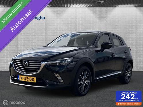 Mazda CX-3 2.0 SkyActiv-G 120 SkyLease GT AUTOMAAT, Auto's, Mazda, Bedrijf, Te koop, CX-3, ABS, Achteruitrijcamera, Airbags, Airconditioning