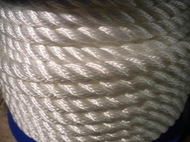 TOUW PPMF 12mm  haspels a 220mtr/WIT, Watersport en Boten, Accessoires en Onderhoud, Nieuw, Lijn of Blok, Ophalen