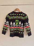 Kerst trui, Minecraft maat 128, Ophalen of Verzenden, Zo goed als nieuw, Carnaval