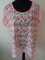 maat 50/52 valt als 48 oksel tot oksel 64 cm, Ophalen of Verzenden, Zo goed als nieuw, Blouse of Tuniek
