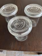 Weckpotjes 3 stuks, 500 ml, potjes zijn orginale, Ophalen of Verzenden, Gebruikt, Overig