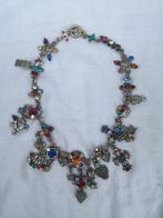 Otazu ketting met verschillende gekleurde bedeltjes, Sieraden, Tassen en Uiterlijk, Kettingen, Overige materialen, Gebruikt, Overige kleuren