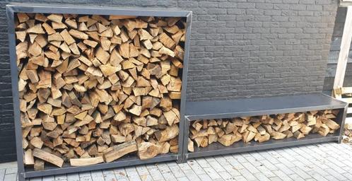 CORTENSTAAL HOUTOPSLAG - HOUTHOK !! DIVERSE AFMETINGEN !!, Tuin en Terras, Haardhout, Blokken, Overige houtsoorten, Minder dan 3 m³