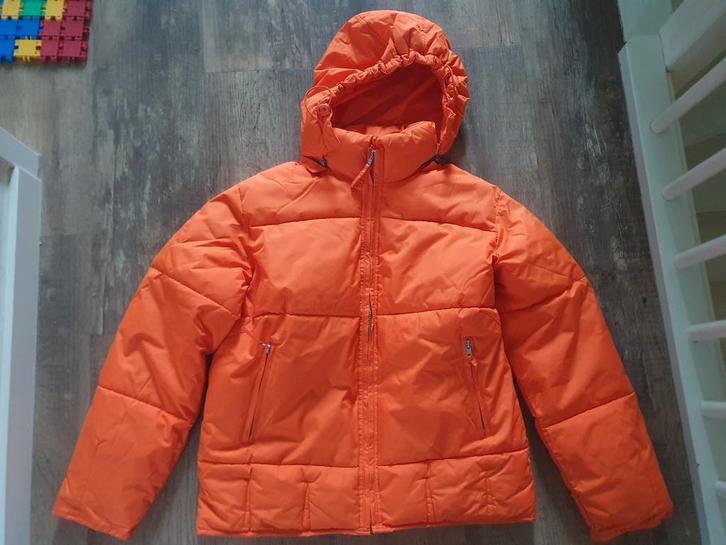 Winterjas maat S, Kleding | Dames, Jassen | Winter, Gedragen, Maat 36 (S), Oranje, Ophalen of Verzenden