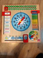 Houten Klokkalender - Leerzaam Speelgoed, Ophalen of Verzenden, Zo goed als nieuw, Rekenen