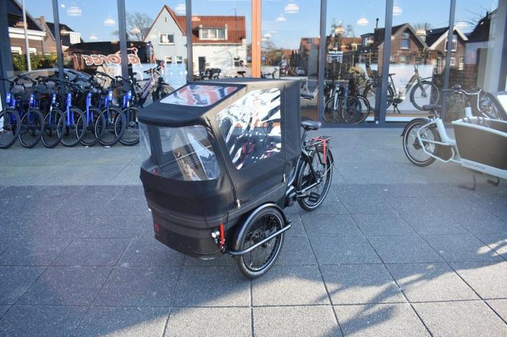 Batavus Fier 3 bakfiets met slechts 90km! Grijs 2023, Fietsen en Brommers, Elektrische fietsen, Gebruikt, Batavus