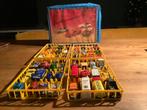 Vintage draagkoffer met 48 Matchbox formaat autootjes., Ophalen of Verzenden, Gebruikt