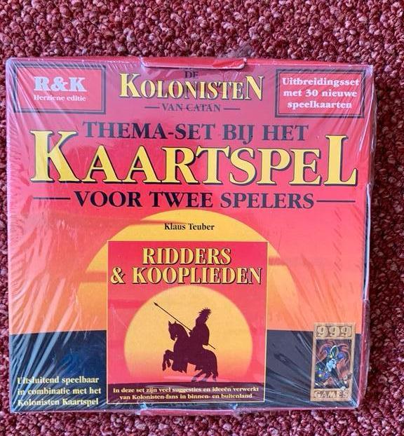 Kolonisten van Catan kaartspel Ridders en Kooplieden, Hobby en Vrije tijd, Gezelschapsspellen | Kaartspellen, Nieuw, Ophalen of Verzenden