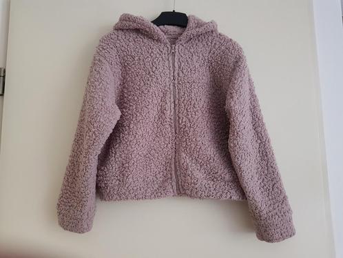 Vest voor meisjes -- maat 128 / 134 -- teddy, Kinderen en Baby's, Kinderkleding | Maat 128, Zo goed als nieuw, Meisje, Trui of Vest
