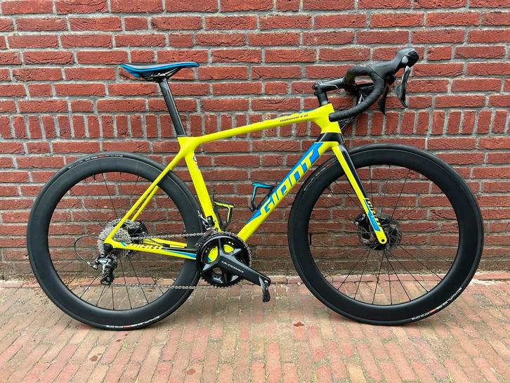 Giant TCR advanced 1 carbon 54 cm maat M ultegra, Fietsen en Brommers, Fietsen | Racefietsen, Zo goed als nieuw, Heren, Giant