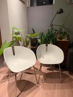 2x Moroso Fjord Stoelen - Patricia Urquiola Design, Huis en Inrichting, Stoelen, Ophalen, Kunststof, Gebruikt, Twee