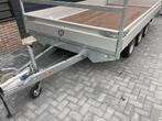 Henra Plateauwagen aanhanger aanhangwagen parabool 3500 kg, Auto diversen, Aanhangers en Bagagewagens, Gebruikt