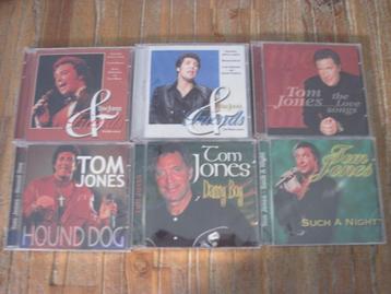 Zes keer CD - Tom Jones beschikbaar voor biedingen