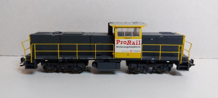 ProRail 6400 diesel locomotief "Winterwegsleepdienst" (10), Hobby en Vrije tijd, Modeltreinen | H0, Zo goed als nieuw, Locomotief