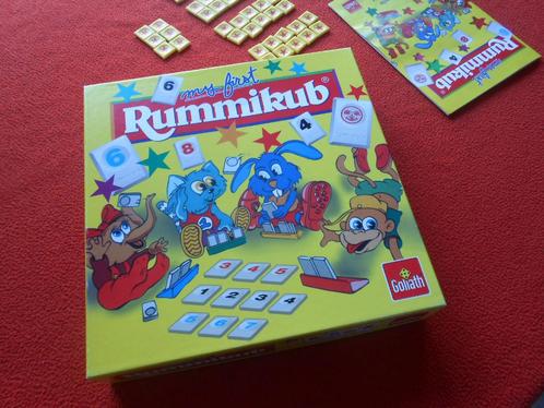 My first Rummikub (Mijn eerste Rummikub), compleet, Hobby en Vrije tijd, Gezelschapsspellen | Overige, Zo goed als nieuw, Ophalen of Verzenden