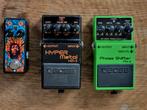 Drie elektrische gitaar pedalen, Ophalen, Gebruikt, Delay of Echo
