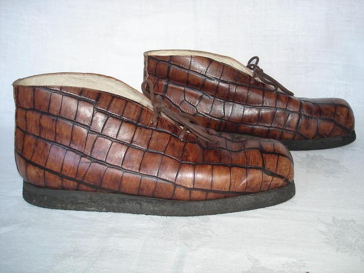 Jan Jansen hoge schoenen  mt 39-39,5 bruin leer+ print Italy, Kleding | Dames, Schoenen, Zo goed als nieuw, Lage of Enkellaarzen