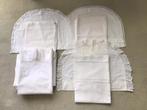 Wiege en ledikant lakens en slopen, Gebruikt, Jongetje of Meisje, Wit, Overige typen
