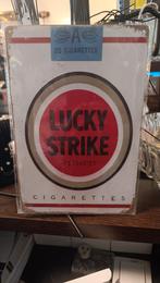 Lucky Strike wandbord, Ophalen of Verzenden, Zo goed als nieuw, X, X